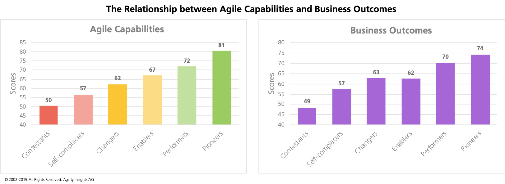 Agile Capabilities and Outcomes