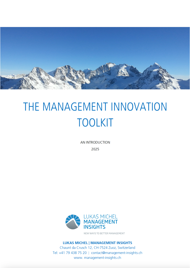 The Management Innovation Toolkit