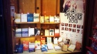 The book at the Manz book shop - read for the Global Drucker Forum!